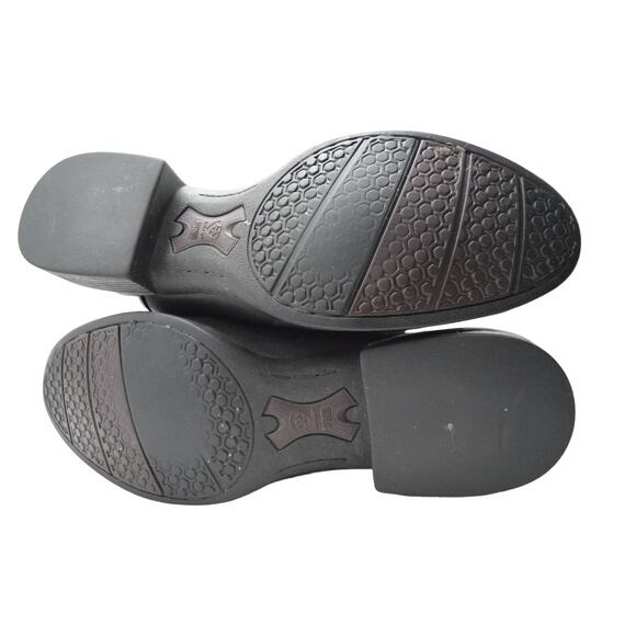 Ariat Men's Black Leather Roper Western Boots Sz 13EE WIDE Gentle Wear - Picture 7 of 10